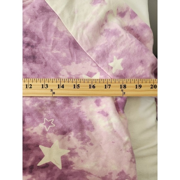 Wildfox tie-dye Cropped sweatshirt star print sz m Boho Festival Soft - Picture 8 of 8